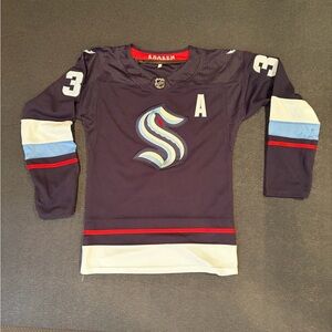 NHL Kids Dark Blue Hockey Jersey